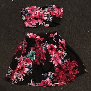 Two piece floral set XS